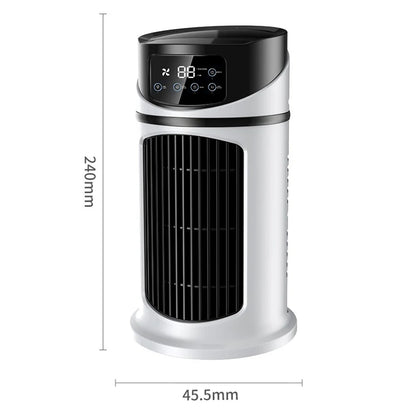 Portable Air Conditioner Desk Fan Spray Humidifier Air Cooling Fan Timing Circulation Wind Quiet Electric Fan for Home Office