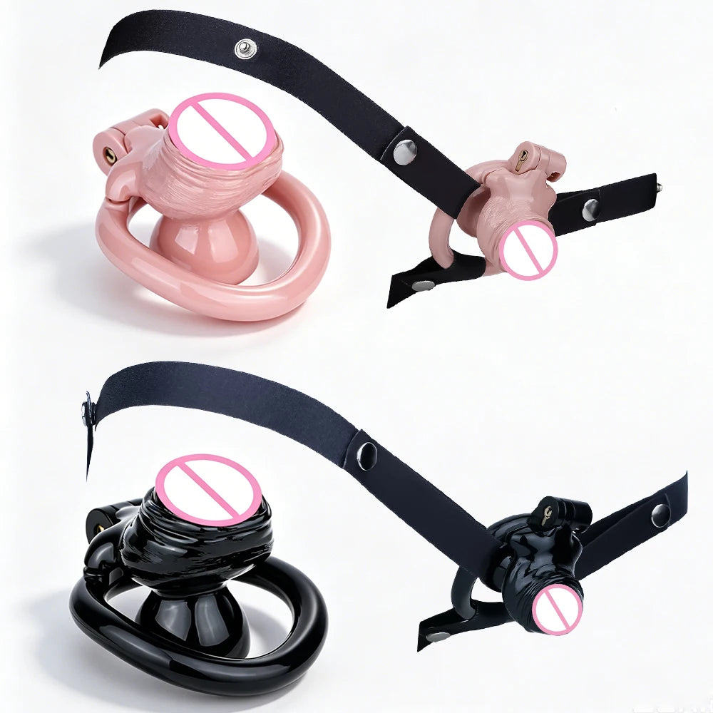 FRKO Lightweight Mens Chastity Strap Cage 4 Size Lockcock Rings Negative Chastity Insert BDSM Adult Games CBT Sex Toys 정조대 18+