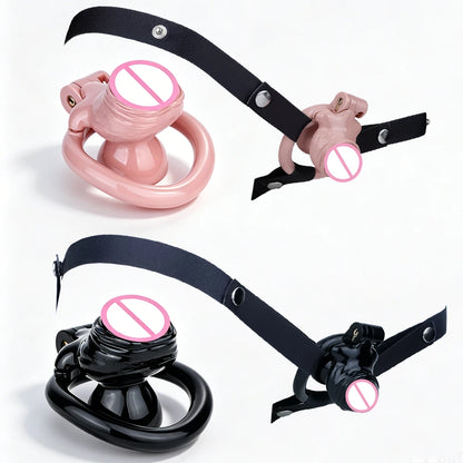 FRKO Lightweight Mens Chastity Strap Cage 4 Size Lockcock Rings Negative Chastity Insert BDSM Adult Games CBT Sex Toys 정조대 18+