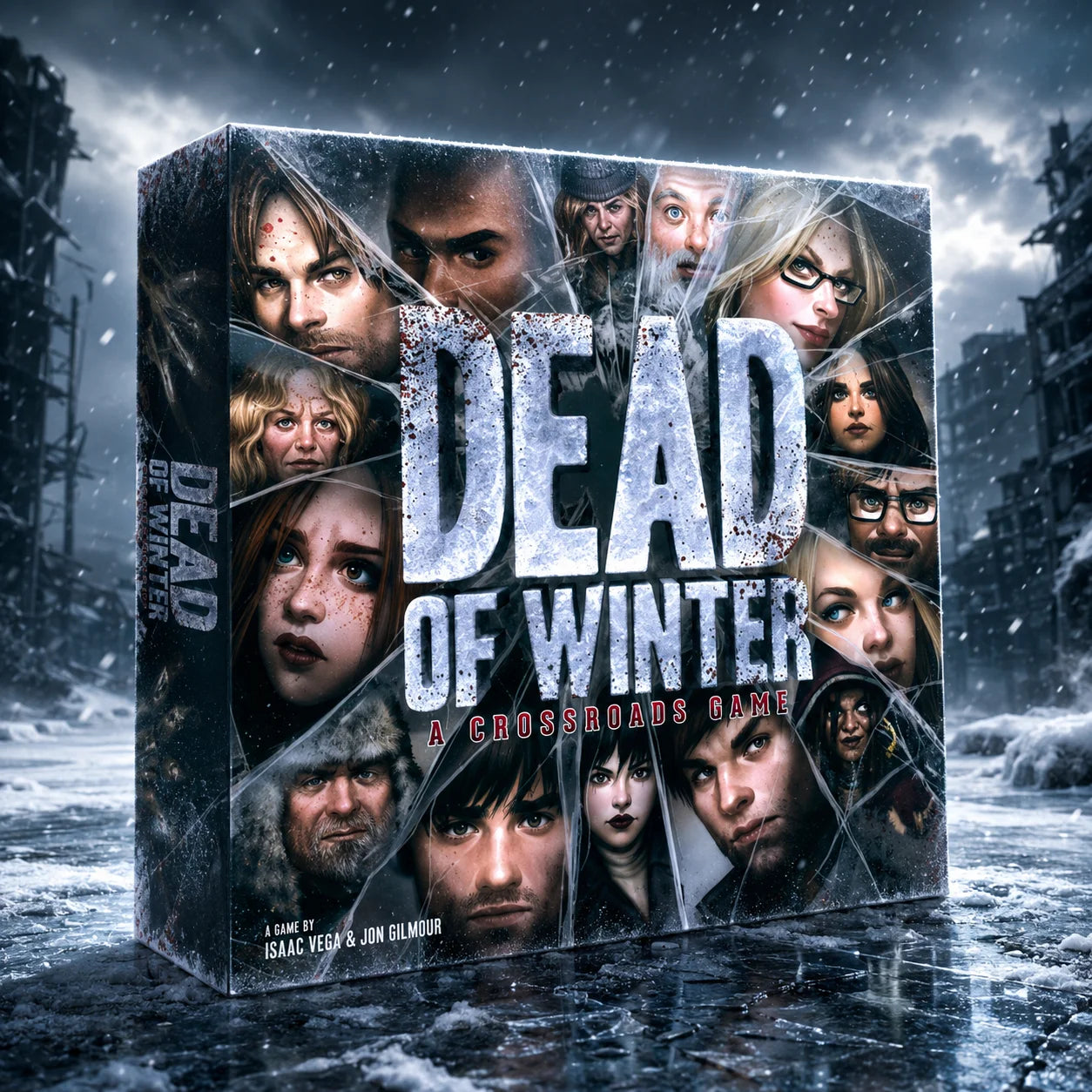 Dead of Winter Crossroads Zombie Survival Cooperative Strategy Board Game Teens Adults English Version