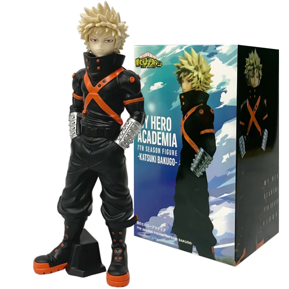 11-22cm BANPRESTO My Hero Academia 7TH SEASON FIGURE Katsuki Bakugo Childhood Midoriya Izuku Figure Anime PVC Model Boxed Toys