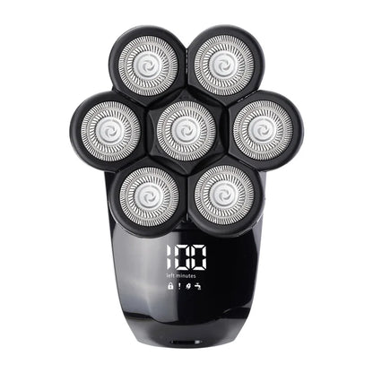 Men's Electric Shaver Multifunctional Bald Head Shaver Rechargeable Beard Razor Portable Shaving Machine for Men Daily Grooming