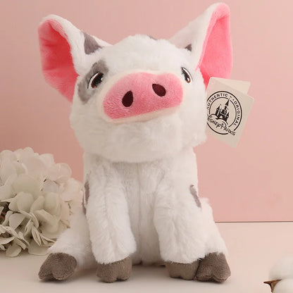 Fluffy Moana Pua & Heihei Soft Plush Toy Stuffed Animals Kawaii Pet Pig Rooster Doll Movie Toys Gift For Kids Birthday Christmas