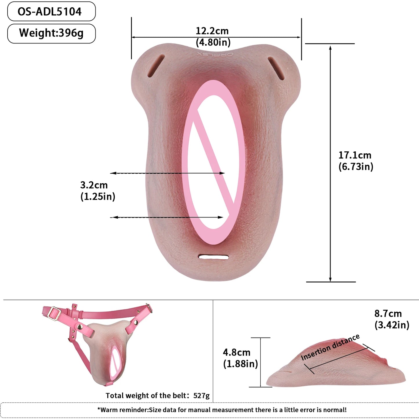 ANOSX Silicone Chastity Cage Wearable Insertable Clitoral Pants Realistic Penis Sleeve Penis Cage Femboy Sex Toys For Men Couple
