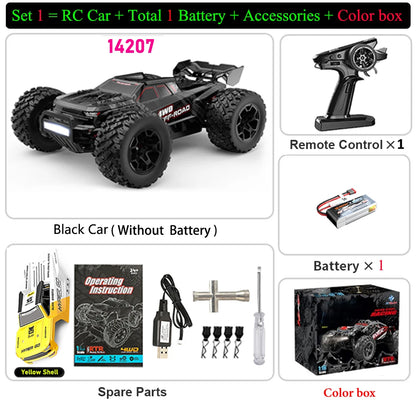 MJX Hyper Go 14207 14208 1/14 Brushless RC Car 2.4G 4WD Electric High Speed Off-Road Remote Control Drift Monster Truck for Kids