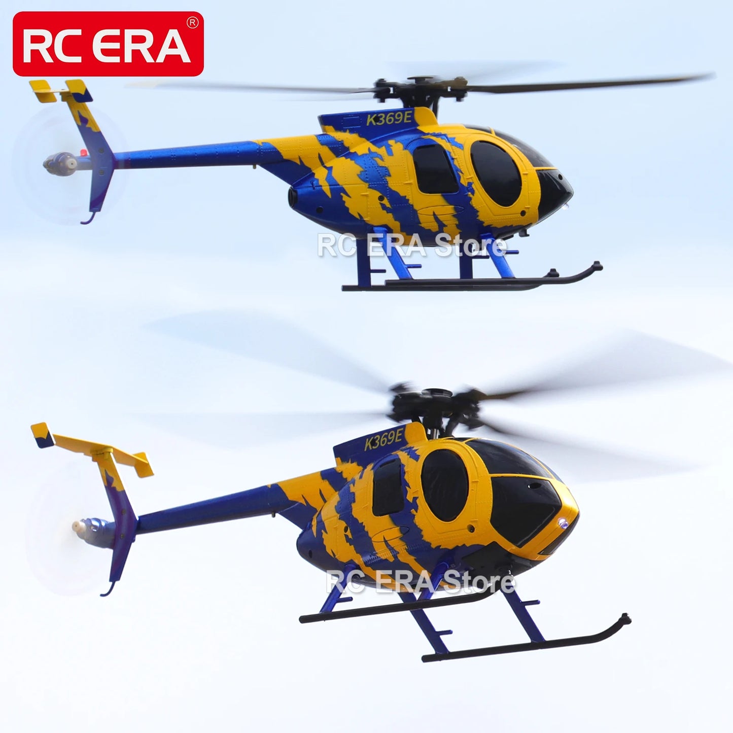 RC ERA C138 BELL 206 Jet Ranger 6-axis Gyro Stabilized Altitude Hold 4ch RC Helicopter Aircraft Hobby for Adults -RTF