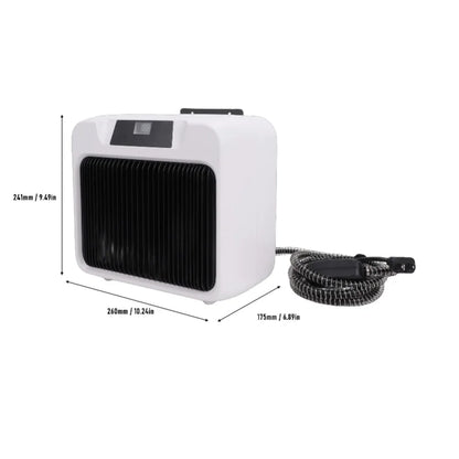 Desktop Wall Mount Pet Heater 120V US Plug Safe Small Warmer For Cat Dog Home Office Winter Warm Air Fan