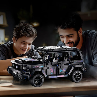 Building Block Sports Car 1:14 RC Toy Car, Building Block Toy Birthday Gift, Sports Car Model, Children's DIY Gift