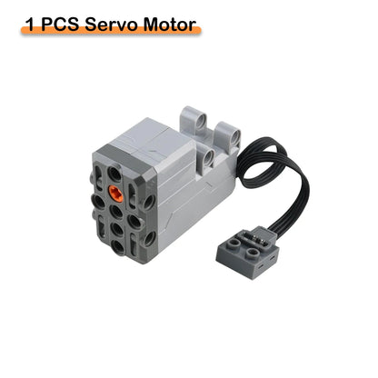 1/2/4/10PCS Generation 2 New MOC Power Function Parts L Servo Motor Power Modification Technical Bricks Educational Toy Kid Gift