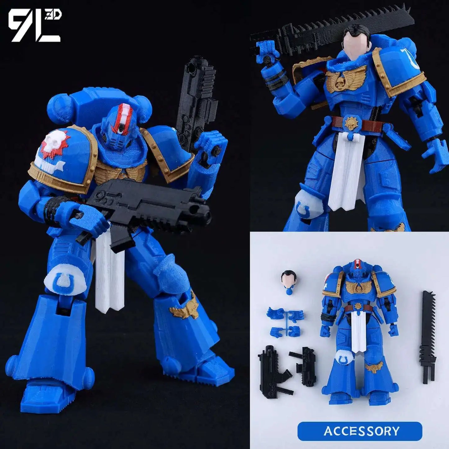 9L3D Printed Lucky Dummy 13 Spider-Man 3D Printed Action Figure, Multi-Jointed Poseable Anime Model, Collectible Gift for Fans