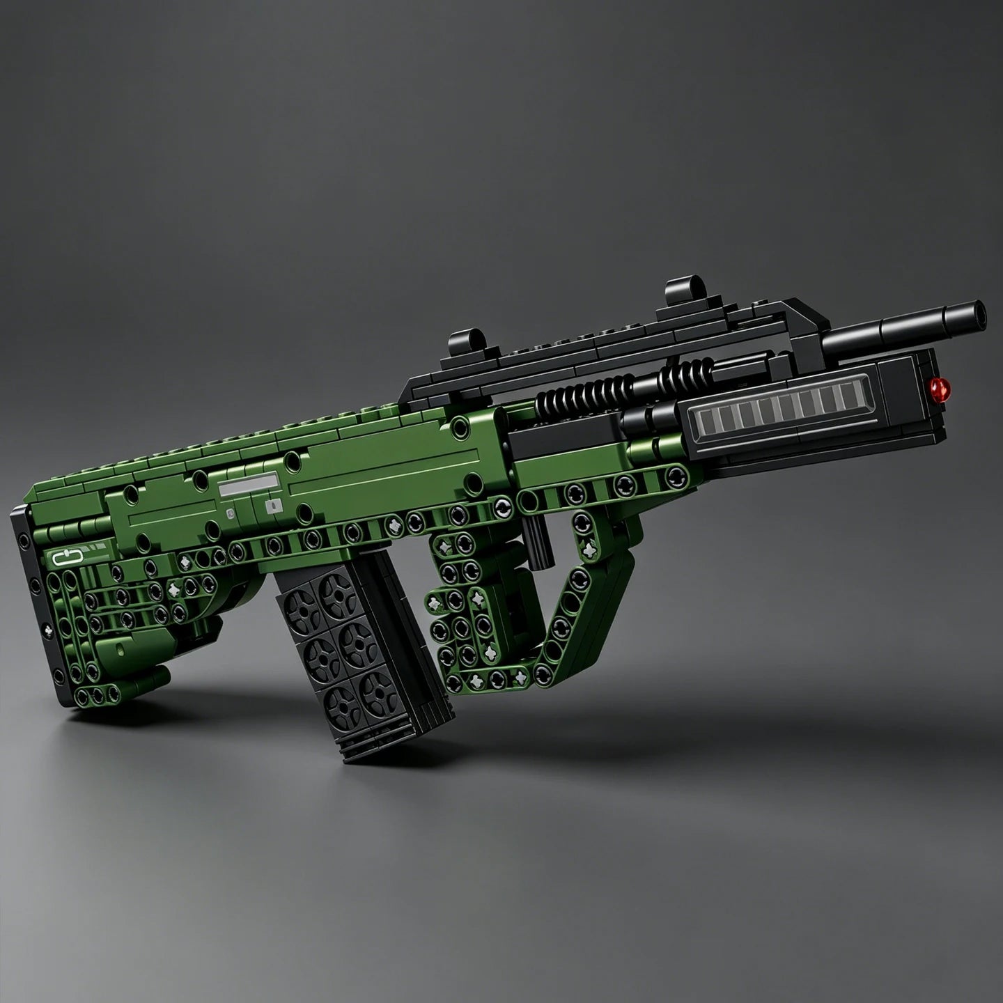 2026 New Model AUG Assault Rifle Military Equipment Building Block Gun—Educational Toy Gun