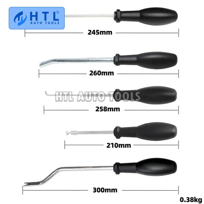 5PC Door Handle Removal and Installation Tool and Roof Grab Handle Release Tool for Porsche, VW, Audi,Ateca,Lock Assembly Tool