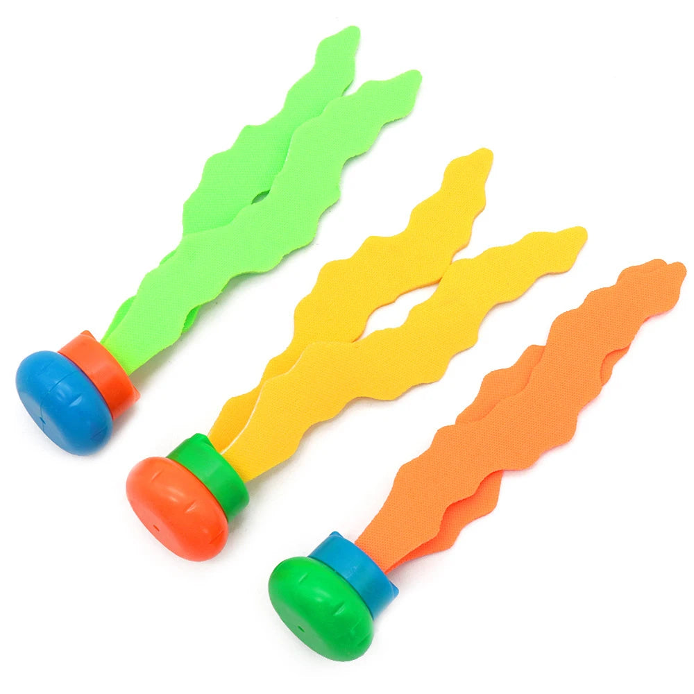 Summer Swimming Diving Toys Set Pool Swim Ring Water Sports Play Game Diving Stick Underwater Accessories Grabbing Toys for Kid