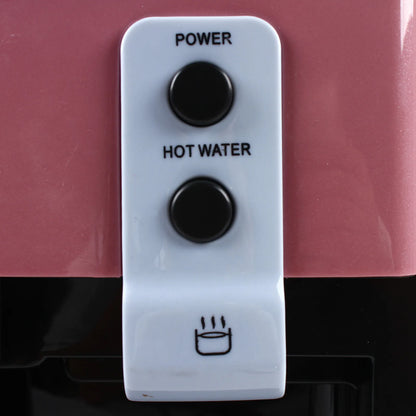75W 5 Gallon Pink  Desktop Electric Hot Cold Water Dispenser Drinking Machine Top Loading Fit for Put 3.5l, 5l, 10l and 18.9l Bottled Water for Home and Office
