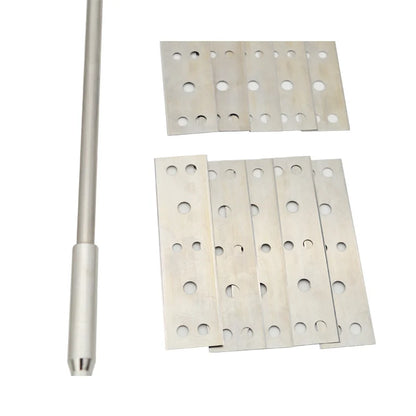 Aquarium Algae Remover Aluminum Alloy Stainless Steel Scraper Blade Fish Tank Glass Water Plant Grass Cleaning Tools Accessories
