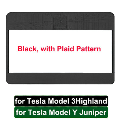For Tesla Model Y Juniper 2025 Accessories Under-Screen Storage Organizer Box Center Console Screen Protect Trim Charge Pad Mat