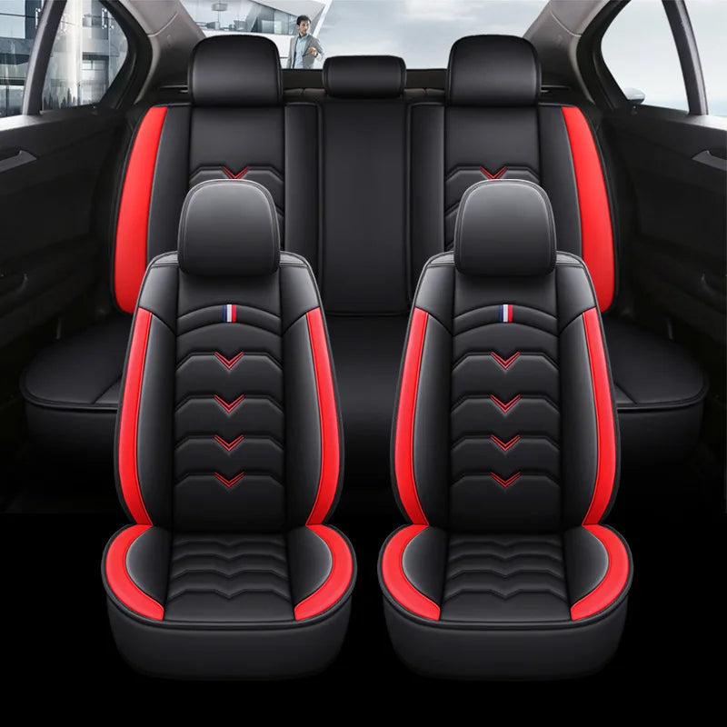 Five-Seater Car Seat Covers Universal Fit for Most Cars SUVs And Off-Road Vehicles