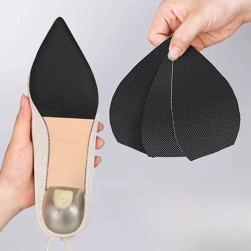 Shoe Sole Anti Slip Stickers Cuttable High Heels Anti Damage Patch Shoes Wear Resistant Self Adhesive Stickers Protective Paster
