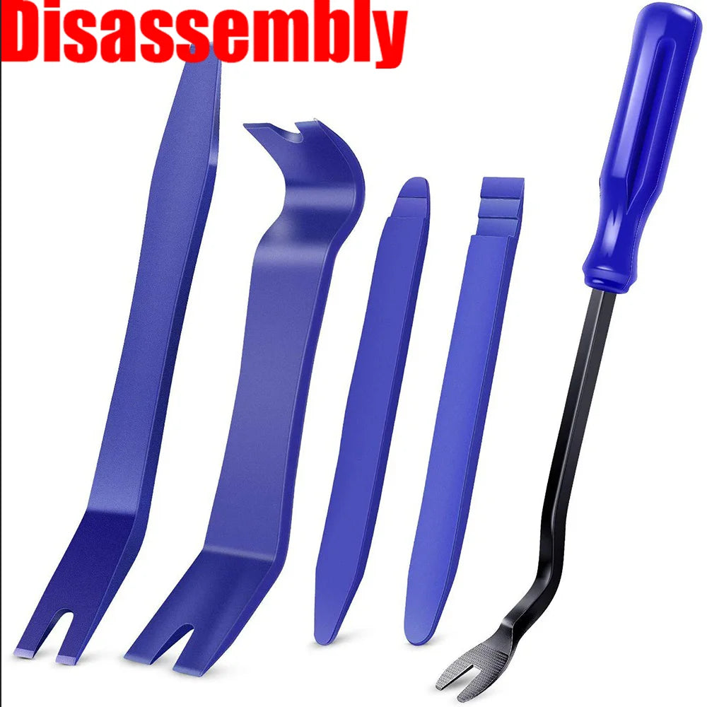 Car Hand Tool Set Car Disassembly Tool Kit Stereo Repair DVD Repair Tool Dashboard Removal Tool Interior Plastic Trim Panel