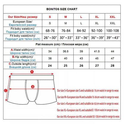 8pcs-boxers Men Underpants Comfortable Men's Panties Brand Underwear for man boxer shorts Sexy male Square Trunks Panties