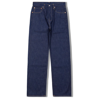 Red Tornado Men's Vintage Selvedge Denim Jeans 12oz High-Waist Straight Leg WWII Cut Oxidized Fabric Zipper Fly Loose Fit