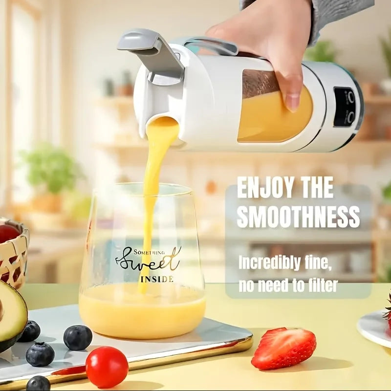 New Model Juicer, Portable Rechargeable Small Juice Cup for Home Use, Powerful Multifunctional Juicer Cup