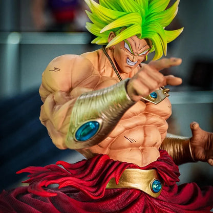 In Stock Dragon Ball Broly Anime Action Figure Premium Resin Statue Desktop Decoration Collectible Model Gift For Anime Lovers