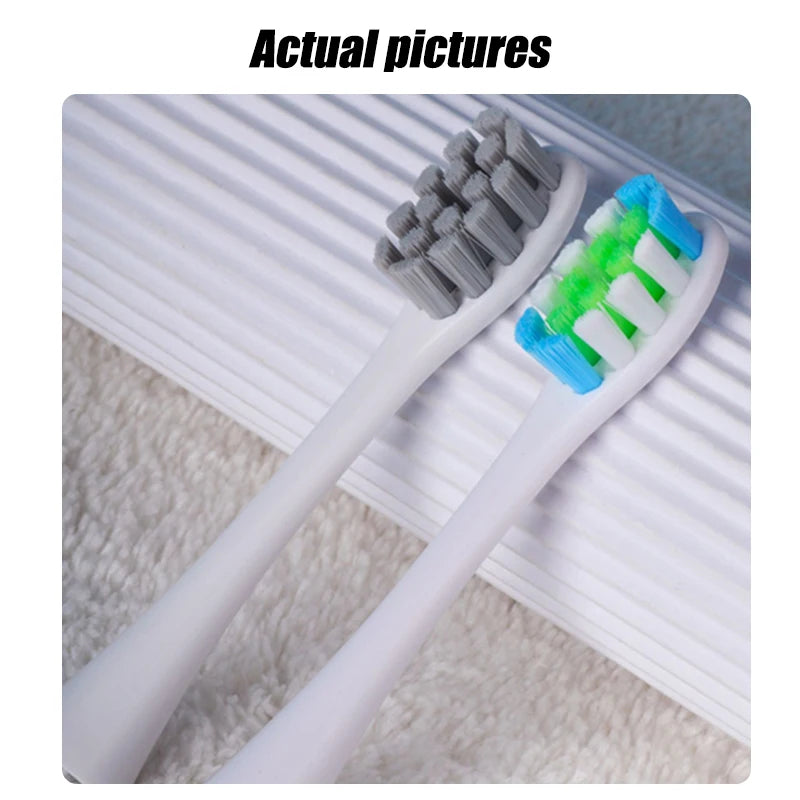 12PCS Vacuum Sealed Packed Replacement Brush Heads for Oclean X PRO/ Z1/ F1/ One/ Air 2 /SE Soft DuPont Deep Cleaning Nozzles