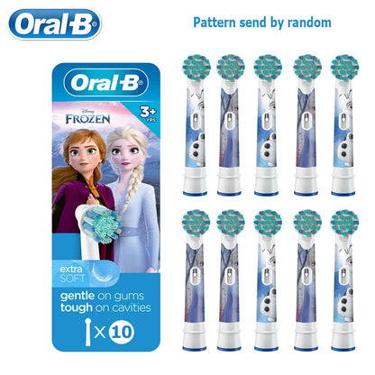 Oral B EB10 Toothbrush Heads for Kids Soft Bristle Electric Tooth Brush Replacement Refill Children's Teeth Cleaning Star Wars
