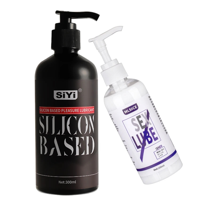 Sex Lube Silicone-Based Semen Anal Lubricant Water-Based Safe Personal Intimate Lubrication Sexy Toy Gel Women Men 200ml/300ml