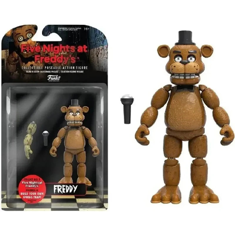 In Stock FNAFs bear's midnight harem five nights Bonnie/Freddy/Chica/Foxy Action Figure Model Toys Birthday Children's Gifts