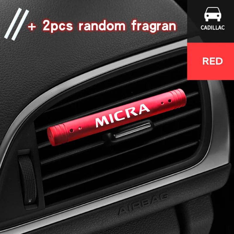 Car Air Outlet Aromatherapy Clip Car Air Freshener Car Outlet Perfume For Nissan Micra 2011- 2017 2018 2019 2020 2021