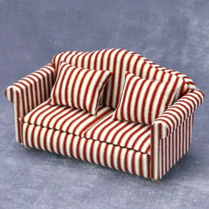 1:12 Mini Cute Dolls Sofa Pillows Set Simulation Dollhouse Furniture Toys Miniature Doll House Accessories Children Toys Gift