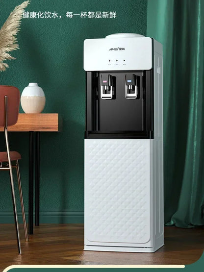 220V Water Despenser Dispenser Household Vertical Refrigeration Heating Desktop Small Office Barreled Automatic Drinks AB