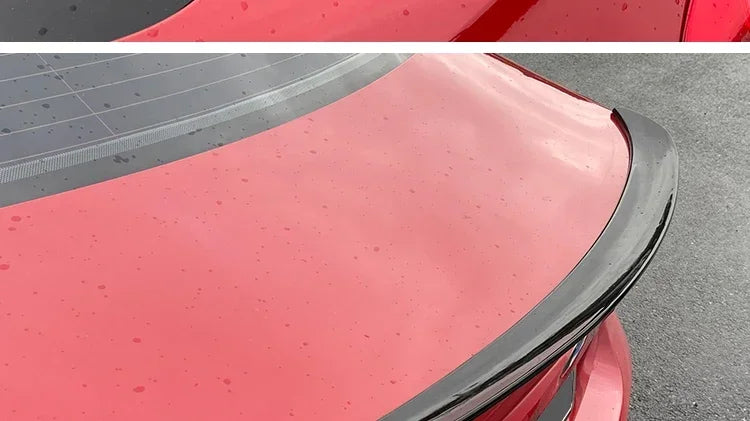 Carbon Fiber Rear Bumper Lip Trunk Wing MP M4 PSM Style Roof Spoiler Kit For BMW 3 Series F30 F31 F35 2012-2019 Gloss Black