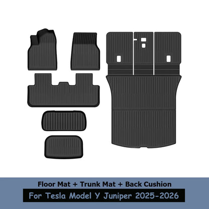 For Tesla New Model Y Juniper 2026 2025 TPE Floor Mats Durable Design Waterproof Luggage Mat  Model y Trunk Mats Accessories