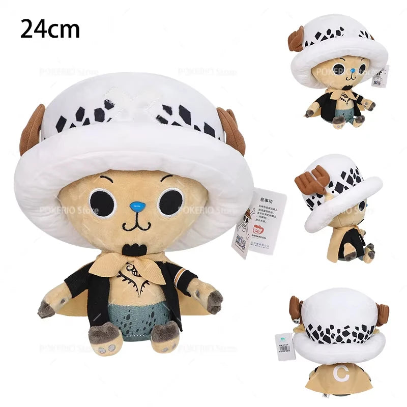 New Original One Piece Plush Luffy Chopper 30cm Cute Face Tony Tony Chopper Stuffed Anime Doll Toy Birthday Gift