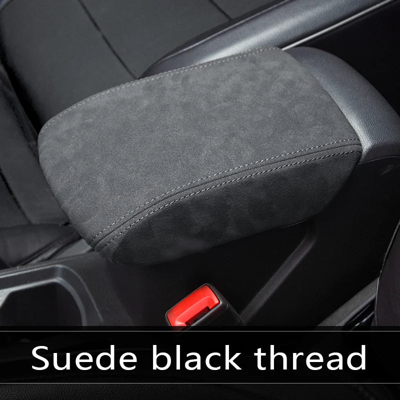 For VW T-roc Troc 2019 2020 2021 2022 2023 2024 Volkswagen Accessories Center Console Armrest Box Leather Protective Cover Pad