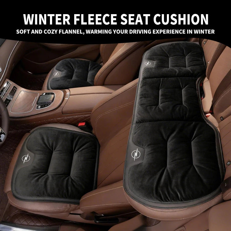 Car Seat Front Rear Winter Warm Comfort Velvet Cushion Accessories For Opel Astra G J H Insignia Zafira Corsa D C Vectra Vivaro