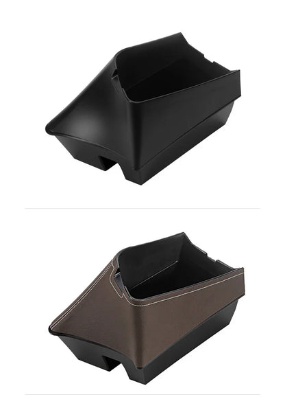 LHD Car Central Seat Armrest Box Console Storage Container Organizer Tray Interior For BMW X1 F48 X2 F39 2016-21 Car Accessories