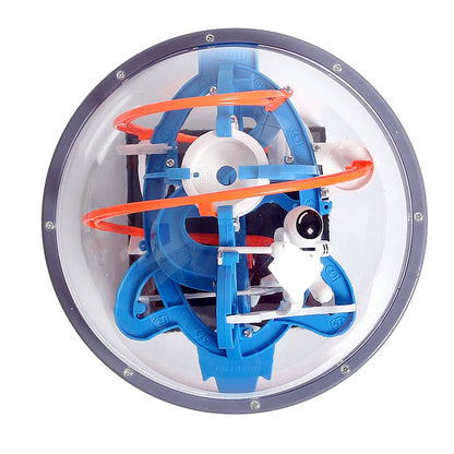 New Magic 3D Space Mission Maze Globe Puzzle Intellect Ball  80-100 Obstacles  Educational Interactive Brain Teaser for Children