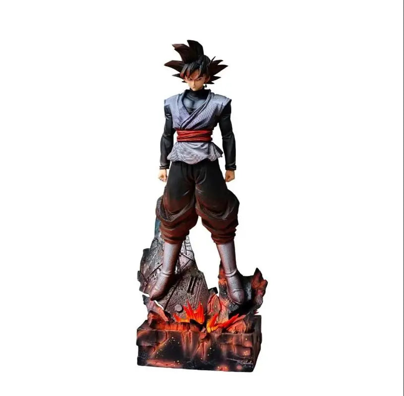 Jt Studio Goku Black Figure Dragon Ball Zamasu 38cm Anime Pvc Statue Desktop Ornament Collection Model Toy Gift In Stock
