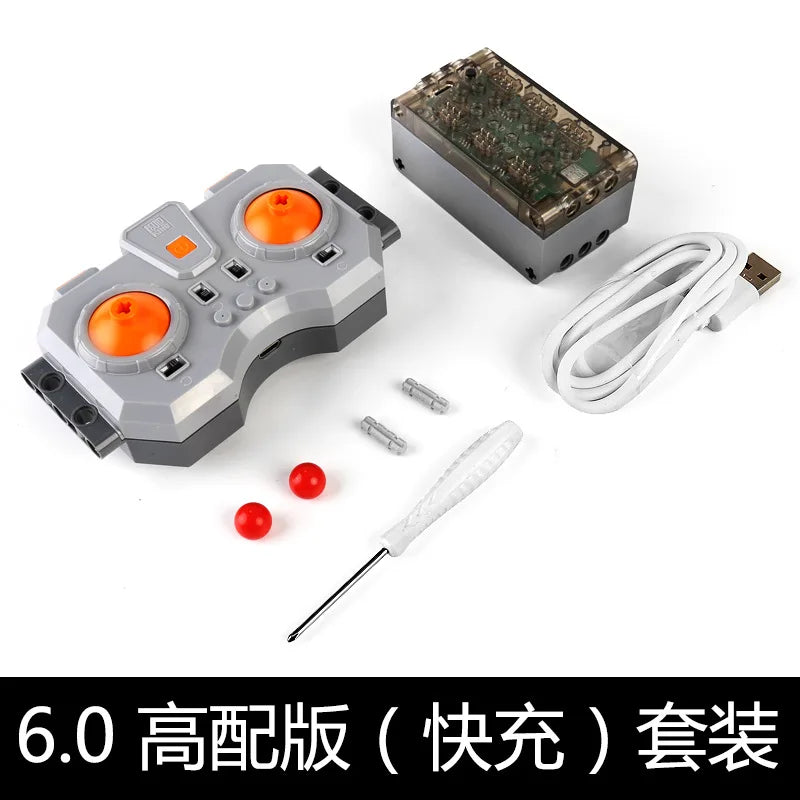 Bluetooth Sbrick Buwizz Battery Box Motors Train Remote Control PF Modification Inside Lithium Battery Bluetooth Control Parts