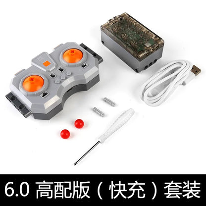 Bluetooth Sbrick Buwizz Battery Box Motors Train Remote Control PF Modification Inside Lithium Battery Bluetooth Control Parts