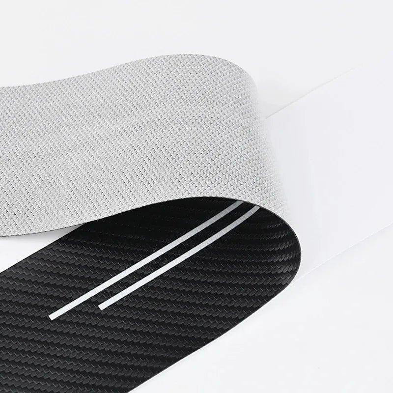 5Pcs Carbon Fiber Car Door Sill Scuff Plate Decor Stickers For Mercedes Benz AMG W463 W204 C300 W212 W176 W222 W124 C190