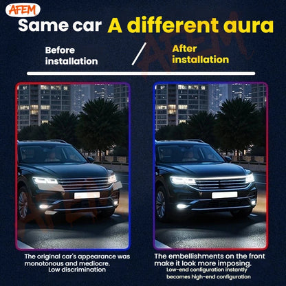 Car Engine Hood Guide Decorative Light Bar For Jeep Grand Cherokee 2005-2010 Led Car Hood Lights Strip Car Daytime Running Light