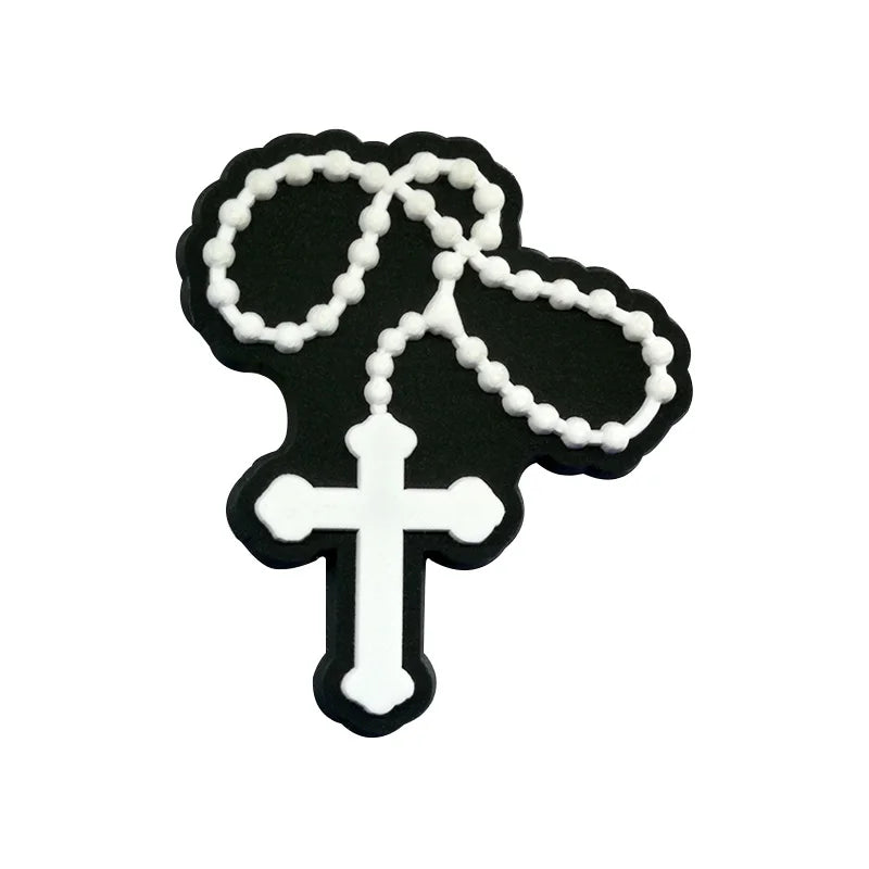 1–30PCS Modern Charms for Shoe Car Accessories, Soccer Cross Shoe Charms, Dumbbell Earbud Sandals Clog Buckles