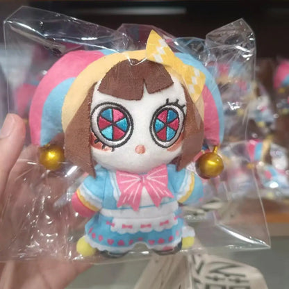 Hot Cute The Amazing Digital Circus Plush Keychain Pomni Jax Caine Soft Mini Toy for Fans Bag Charm and Birthday Charm