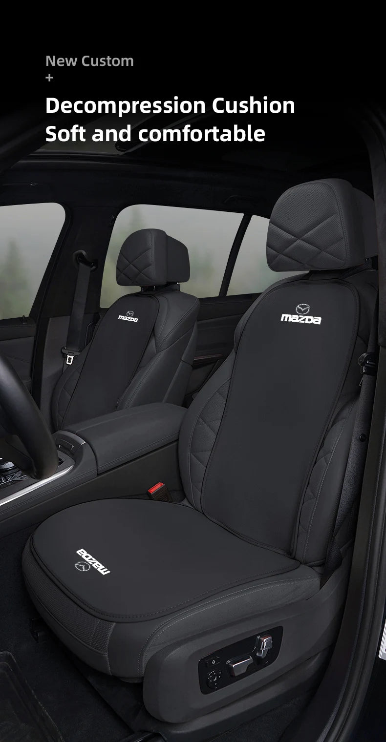 Car Seat Cushion Cover Ice Silk Breathable Backrest Soft Mat For Mazda 3 CX5 CX30 MX5 CX3 CX9 CX7 MX3 MX6 CX50 CX60 CX70 CX90 MS