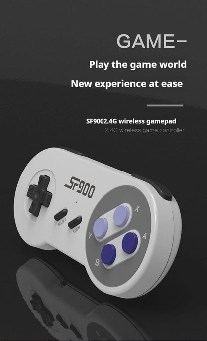 SF900 Mini Video Game Console 2.4G Dual Wireless Console Game Stick 5000 Classical Games TV Game Sticks Game Gifts